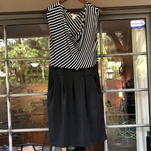 Jonathan Martin Cowl Neck Dress